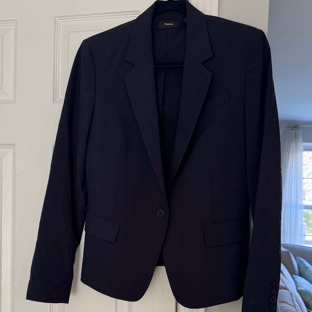 Theory Navy Blazer